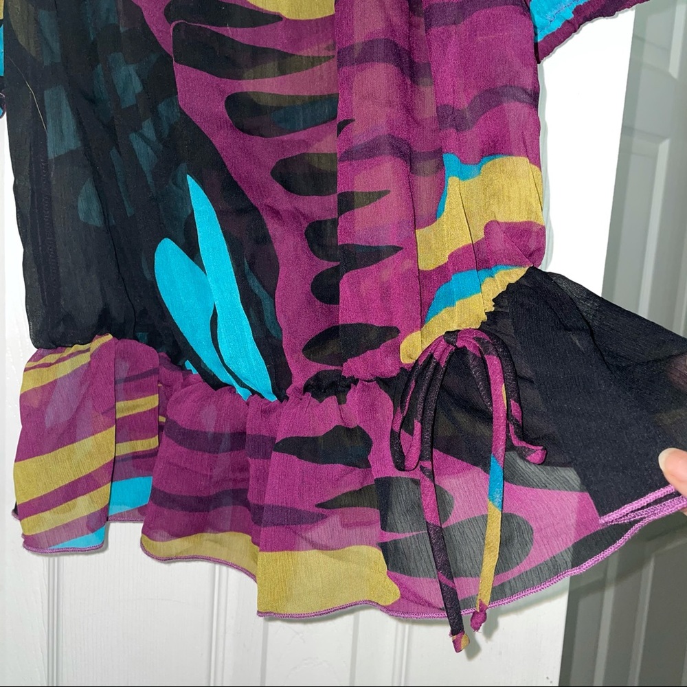 👗3 For $10 XOXO Sheer Top - Picture 4 of 5